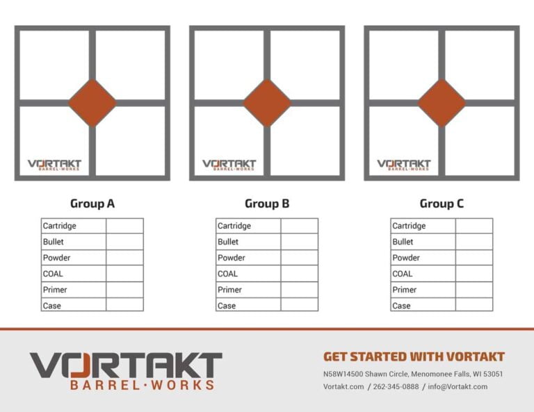 Vortakt Branded Target, Design 1