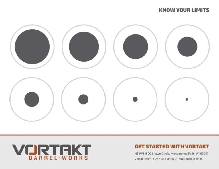 Vortakt Branded Target, Design 2