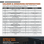 vortakt caliber list